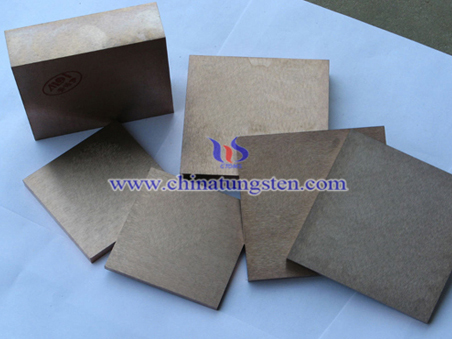 Tungsten copper W70 block Picture Tungsten copper W70 block Picture